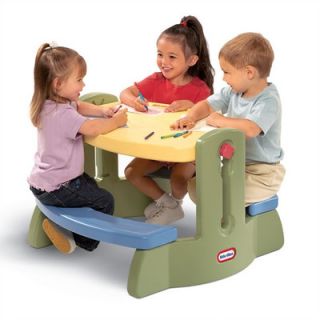 Little Tikes Adjust n Draw Kids Activity Table and Chair Set