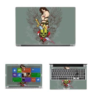 Decalrus   Decal Skin Sticker for Acer Aspire V5 531, V5 571 with 15.6" Screen (NOTES: Compare your laptop to IDENTIFY image on this listing for correct model) case cover wrap V5 531_571 180: Computers & Accessories