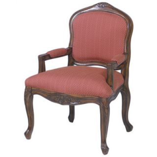 Bernards French Provincial Fabric Arm Chair 7551