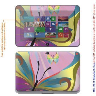 Decalrus   Protective Decal Skin skins Sticker for DELL XPS 10 Tablet with 10.1" screen (IMPORTANT: Must view "IDENTIFY" image for correct model) case cover wrap XPS10tab 537: Computers & Accessories