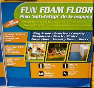 Multi use 4' x 8' Foam Floor Mat, 31 sq. ft., Used as Exercise Mat, Play Mat, Yoga Mat, Anti Fatigue Mat, Outdoor Mat, Camping Mat, Sleeping Mat : Sports & Outdoors