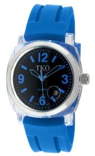 TKO ORLOGI Unisex TK548 BBL Milano Remixed Plastic Case and Blue Rubber Strap Watch at  Men's Watch store.
