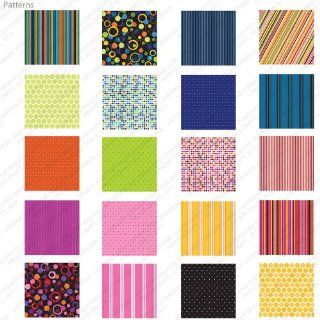 Cricut 2001001 Imagine Colors and Patterns Cartridge, Bubblegum Stripes