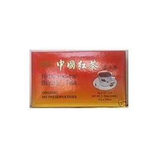 China Organic Black Tea (Natural & Organic) 100 Tea Bags by A2AWorld Green Tea: Health & Personal Care