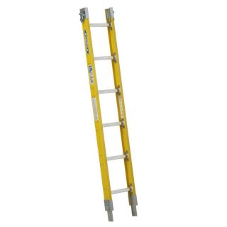 Werner 6 ft Fiberglass 250 lb Type I Sectional Ladder