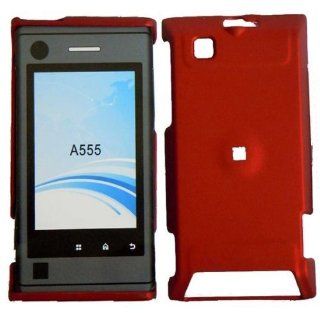 Red Hard Case Cover for Motorola Devour A555: Cell Phones & Accessories
