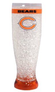 NFL Chicago Bears 16oz Crystal Pilsner : Chicago Sports : Sports & Outdoors