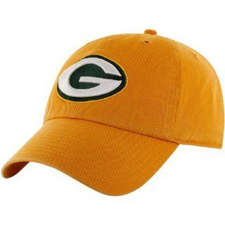 NFL Green Bay Packers Men's Clean Up Cap, Cheddar, One Size  Sports Fan Baseball Caps  Sports & Outdoors