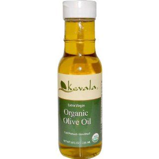Kevala Organic Extra Virgin Olive Oil 8oz : Organic Unrefined Olive Oil : Grocery & Gourmet Food