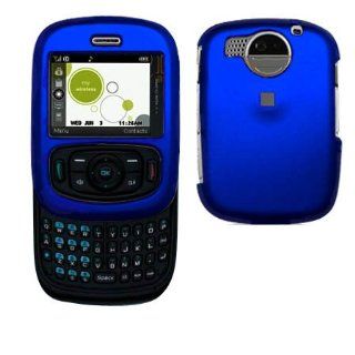 PCD TXT8026 TXTM8 Hard Plastic Snap on Cover Solid Dark Blue (Rubberized) Cricket: Cell Phones & Accessories