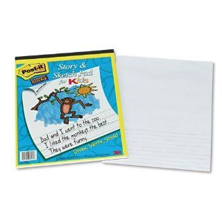 Post it Super Sticky Story & Sketch Pad, 25 Sheets (562 PSTP) : Sticky Note Pads : Office Products