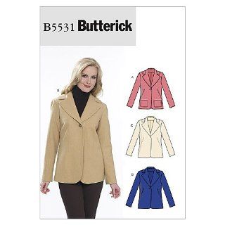 Butterick Patterns B5531 Misses' Jacket, Size BB (8 10 12 14):