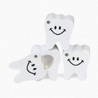 Lot of 12 White Wooden Tooth Fairy Boxes Treasure Keepsake : Baby