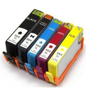10 Pack Ink Cartridges Set for HP 564XL Photosmart C6350 C6380 D5445 D5460 D7560: Electronics
