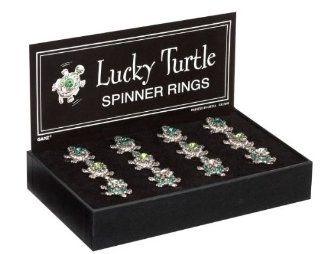 Ganz Lucky Turtle Spinner Ring: Jewelry