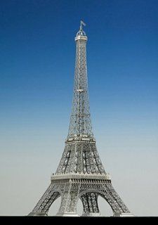 1/1000 Eiffel Tower (Plastic model) Toys & Games