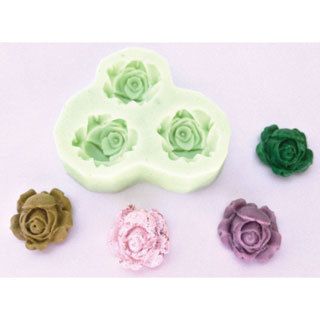 Wow  Silicone Mold shabby Rose