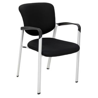 Ultimate Side Chair With Arms   Black