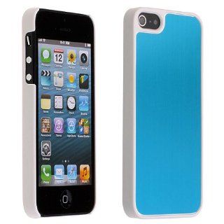 Neewer 	 Blue White Drawing Lines Protection Skin Case Cover For Apple iPhone 5: Cell Phones & Accessories