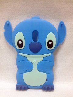 3D Blue Stitch & Lilo Soft Silicone Case Cover For Mobile Cell Phone (NOKIA lumia 620): Cell Phones & Accessories