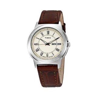 Timex Mens T2E581 Elevated Classics Dress Brown Leather Strap Watch at  Men's Watch store.