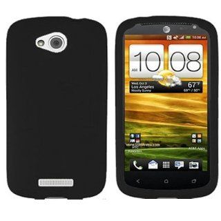 CoverON Soft Silicone BLACK Skin Cover Case for HTC ONE VX ATT [WCA582]: Cell Phones & Accessories