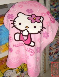 Hello Kitty Camp Bed Car Fleece Baby Blanket Scenic Cover Throw Small Size : Other Products : Everything Else