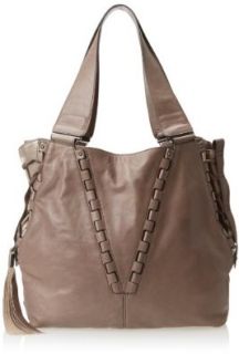 Kooba Handbags Braeden Shoulder Bag, Grey/Platino, One Size: Shoes