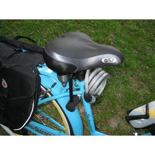 Sunlite Cloud 9 Bicycle Suspension Cruiser Saddle, Cruiser Gel, Tri color Black : Bike Saddles And Seats : Sports & Outdoors
