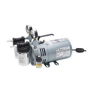 Gast   0523V4SG588DX   Vacuum Pump, Rotary Vane, 1/4 HP, 26 In HG: Home Improvement