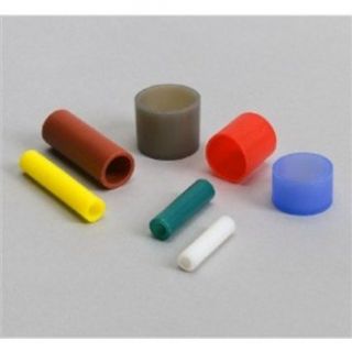TapeCase Clear, Silicone Flat Caps, 0.590in ID x 0.708in L   500 (Units/Package): Industrial Sealants: Industrial & Scientific