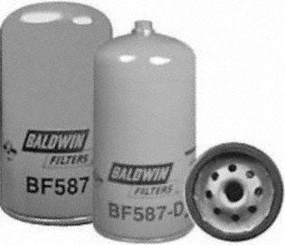 Baldwin BF587D Heavy Duty Diesel Fuel Spin On Filter: Automotive