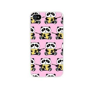 Panda Pink White iPhone 4 Case Fits iPhone 4 & iPhone 4S: Cell Phones & Accessories