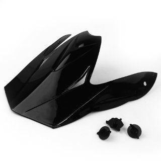 Replacement Matte Black Sun Visor for Motocross ATV Dirt Bike Helmet Model #602 (Gloss Black): Automotive