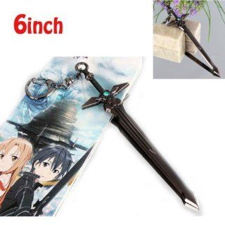 Sword Art Online Krito and Asuna Weapon keyring keychain: Toys & Games
