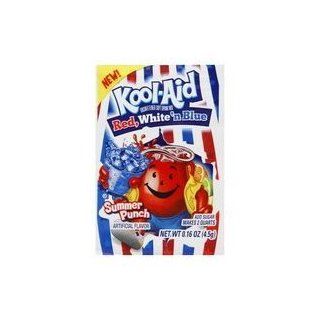 KOOL AID RED WHITE & BLUE DSP SUMMER PUNCH FLAVOR 1152 CT : Muffin Mixes : Grocery & Gourmet Food