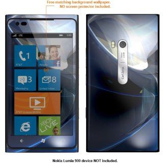 Protective Decal Skin Sticker for Nokia Lumia 910 & AT&T Lumia 900 case cover Lumia900 600: Cell Phones & Accessories