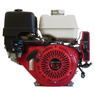 Honda Horizontal OHV Engine with Electric Start — 389cc, GX Series, 1in. x 3 31/64in. Shaft, Model# GX340UT2QNE2  241cc   390cc Honda Horizontal Engines