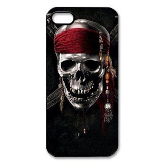 Pirates of the Caribbean Skull Printed Case for iphone 5: Cell Phones & Accessories