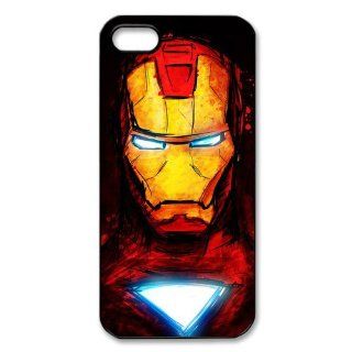 PhoneCaseDiy Top Movie Iron Man Custom Case Plastic Hard Case Personalized Cases For Iphone 5 Ip5 AX50707: Cell Phones & Accessories