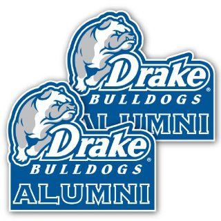 Drake University   Window Decal (Set of 2)   Alumni   Household Signs  