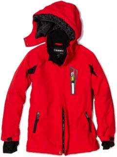 Sunice Junior Boy's Volt Ski Jacket (Red, 12) : Sports & Outdoors