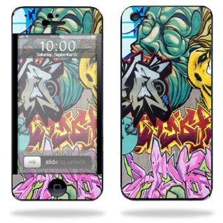 Protective Skin Decal Cover for Apple iPhone 5 Cell Phone Sticker Skins Graffiti WildStyle: Cell Phones & Accessories