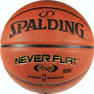 Spalding Deluxe Never Flat Basketball   Official: Everything Else
