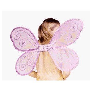 Adult Pink Butterfly Wings: Costume Accessories: Clothing