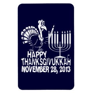 Happy Thanksgivukkah Hanukkah Thankgiving Magnet
