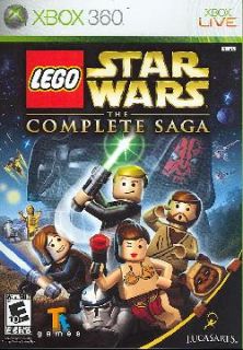 Xbox 360   Lego Star Wars: The Complete Saga LucasArts Action Adventure