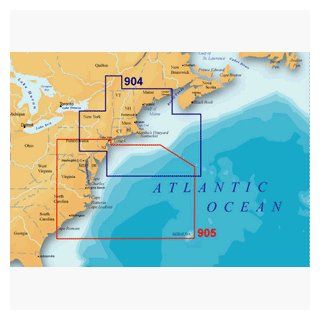 Magellan MapSend BlueNav XL3 Charts for Meridian Mid Atlantic U.S./Canyons Salt/Freshwater Map microSD Card: GPS & Navigation