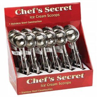 SS ICE CREAM SCOOP   12PC DSP : Combination Presentation And Display Boards : Office Products