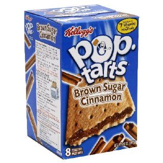 Kellogg's Pop Tarts Brown Sugar Cinnamon, 8 Count Box (Pack of 6)  Grocery & Gourmet Food